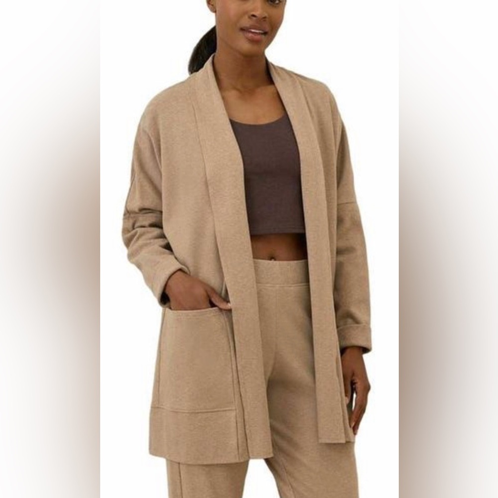 Pact Women’s Organic Cotton Airplane Wrap Cardigan Size XL/XXL